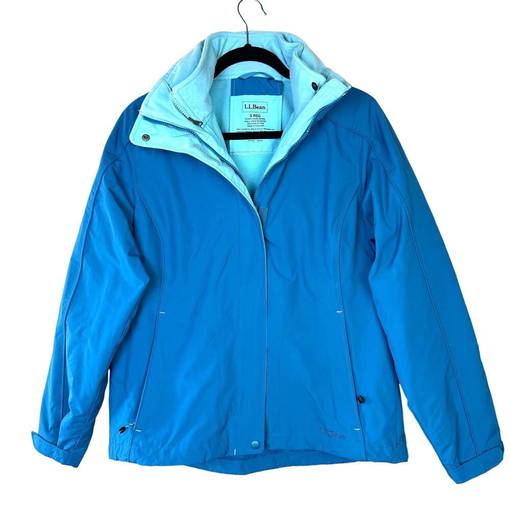 L.L.. Bean Storm Chaser Winter Jacket Blue Size Small